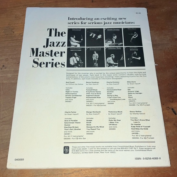 Vintage Miles Davis solos for Bb trumpet volume 89 Music for Millions Series - Picture 4 of 16